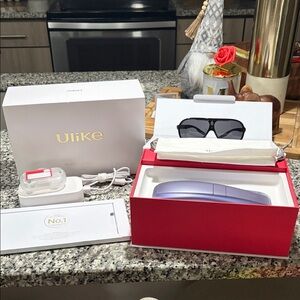 Ulike Hair Removal Device in Purple